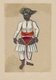 India: A Hindoo / Hindu Musician with Drum (1837).