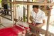 Thailand: A weaver of the 12th District Tai Dam Weaving Group, Ban Na Pa Nat Tai Dam Cultural Village, Loei Province